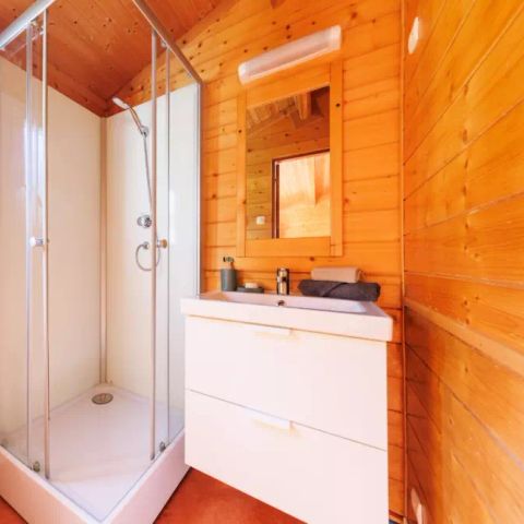 Stacaravan 5 personen - Chalet Edelweiss 3 Kamers 5 Personen + TV