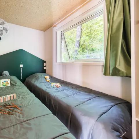 Stacaravan 4 personen - Stacaravan Happy 3 Kamers 4 Personen + TV