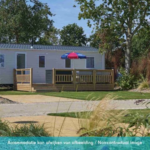 Stacaravan 4 personen - Excellence 2 slaapkamers (4 pers) terras