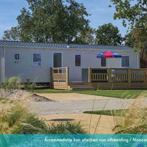 Stacaravan 4 personen - Chalet groot 2 slaapkamers met terras (4 personen)