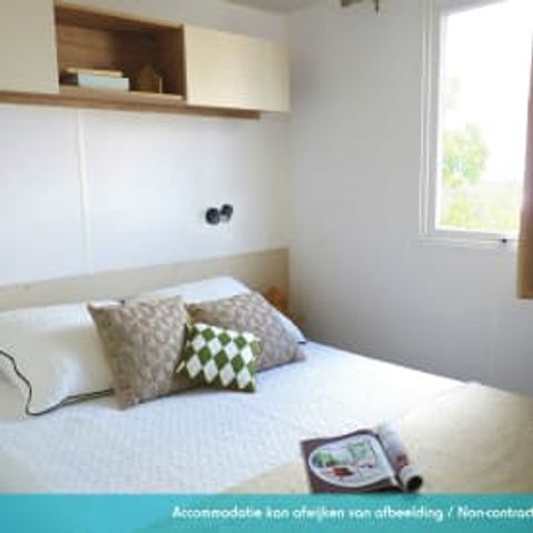 Stacaravan 6 personen - Stacaravan Elégance 3 slaapkamers terras (6 personen)