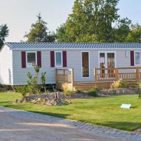 Stacaravan 6 personen - Stacaravan Excellence 3 slaapkamers terras (6 personen)