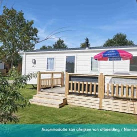 Stacaravan 6 personen - Excellence - 3 slaapkamers - Airco - 6 personen