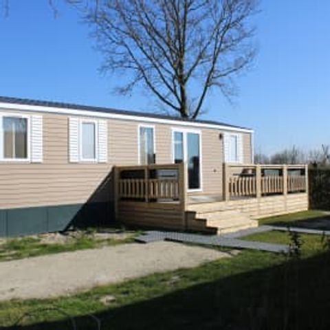 Stacaravan 4 personen - Stacaravan Excellence 2 slaapkamers terras (4 personen)