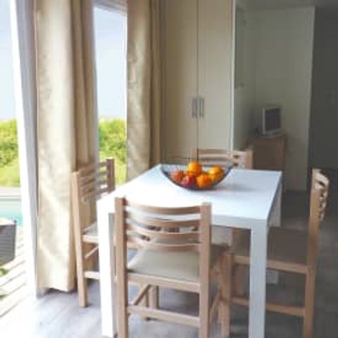 Stacaravan 6 personen - Stacaravan Excellence 3 slaapkamers terras (6 personen)
