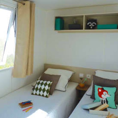 Stacaravan 6 personen - Stacaravan Excellence 3 slaapkamers + Airco (6 personen)