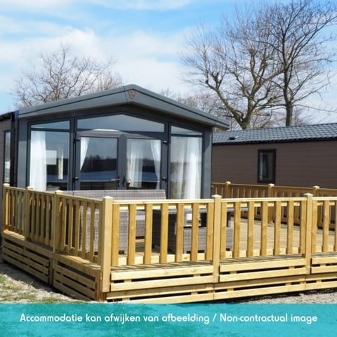 Chalet 4 personen - Chalet groot 2 slaapkamers met terras (4 personen)