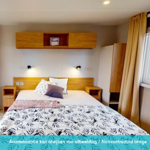 Stacaravan 4 personen - Excellence 2 slaapkamers (4 pers) terras