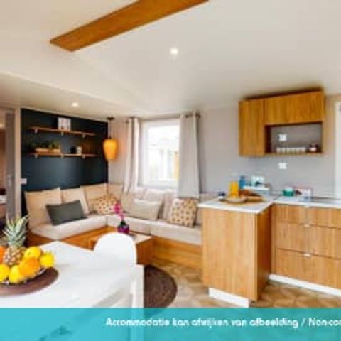 Stacaravan 4 personen - Excellence 2 slaapkamers (4 pers) terras