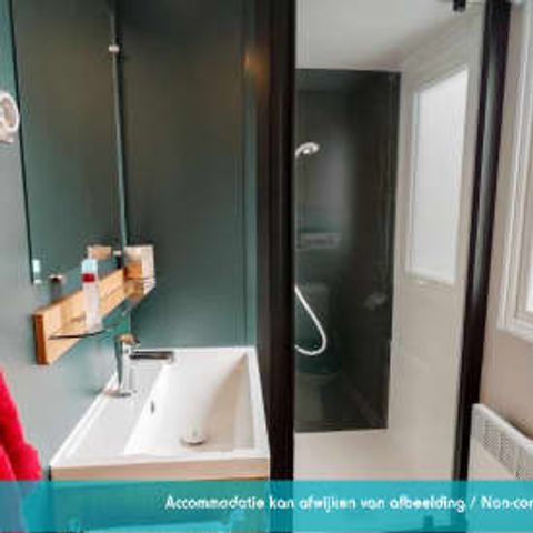 Stacaravan 4 personen - Stacaravan Excellence 2 slaapkamers terras