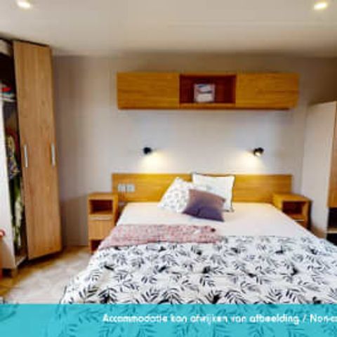 Stacaravan 4 personen - Stacaravan Excellence 2 slaapkamers terras