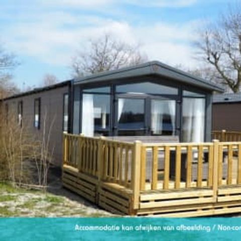 Chalet 4 personen - Chalet Extra groot 2 slaapkamers met terras (4 personen)