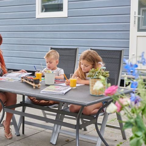 Stacaravan 6 personen - Excellence 3 kamers met terras (6 personen)