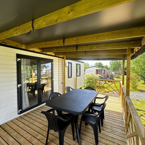 Stacaravan 6 personen - Privilège Vouvant - 3 slaapkamers