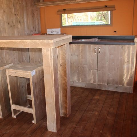 Safaritent 5 personen - Lodge Privilège Nature - 2 slaapkamers