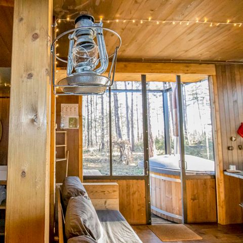 UNIEKE ACCOMMODATIE 5 personen - Tiny house Classic met hottub