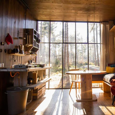 UNIEKE ACCOMMODATIE 5 personen - Tiny house Classic met hottub