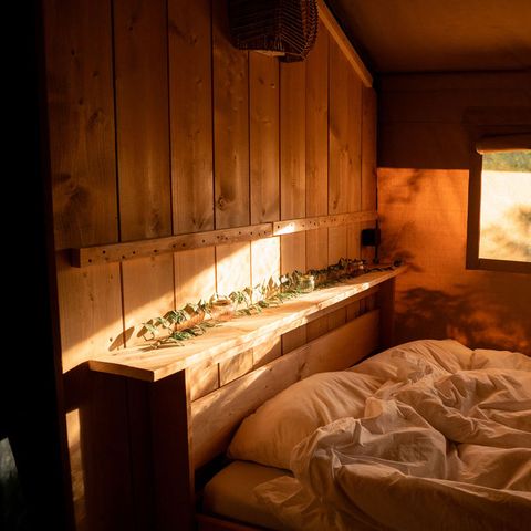 Safaritent 4 personen - incl. sanitair