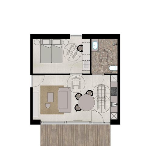 LODGE 2 personen - Lodge Suite Toegankelijk