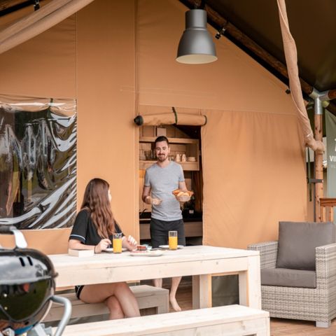 Safaritent 6 personen - Glamping tent