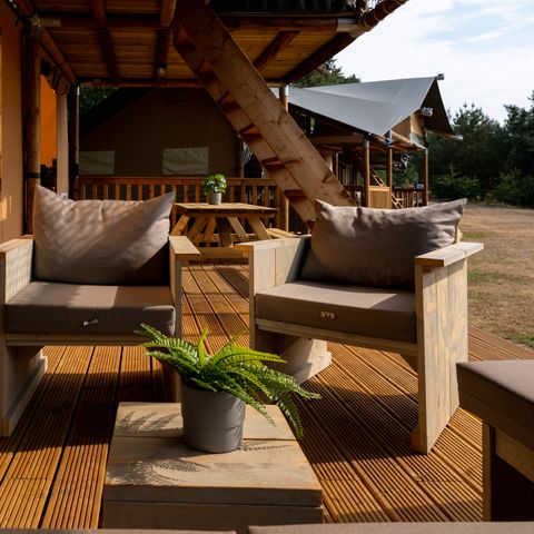 Safaritent 7 personen - Glampingtent