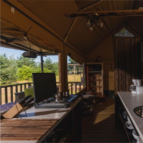 Safaritent 5 personen - Glampingtent
