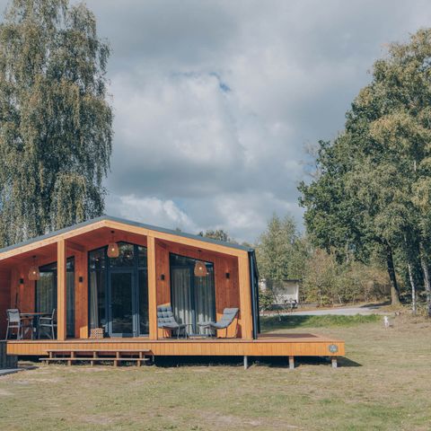 Lodge 4 personen - Beach View Scandi met hottub