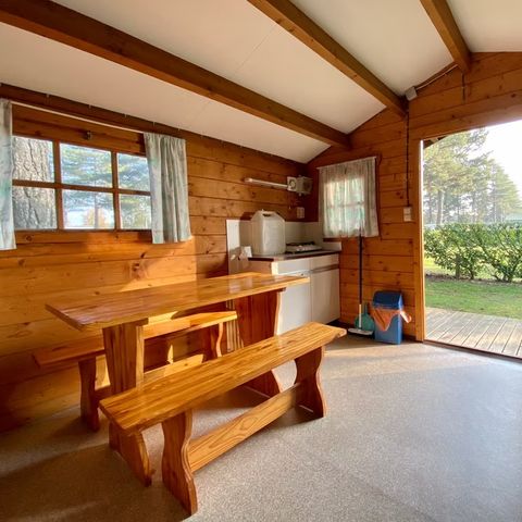 Bungalow 6 personen - Trekkershut Groot