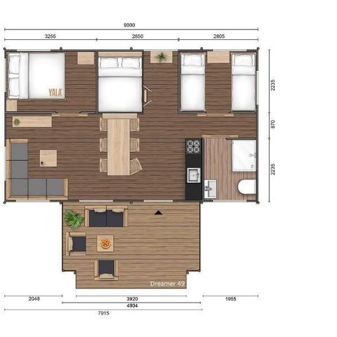 tent 7 personen - Dreamer 49