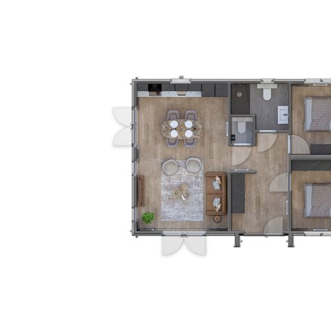 Bungalow 4 personen - Heidezicht