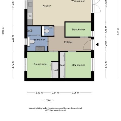 Bungalow 5 personen - Heidehoeve