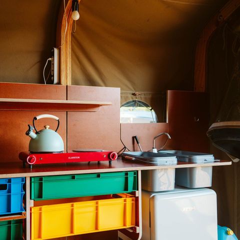 Safaritent 4 personen - Wikkeltent