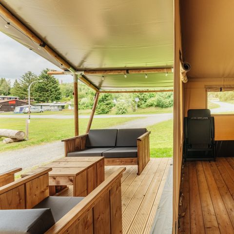 Safaritent 4 personen - Comfort