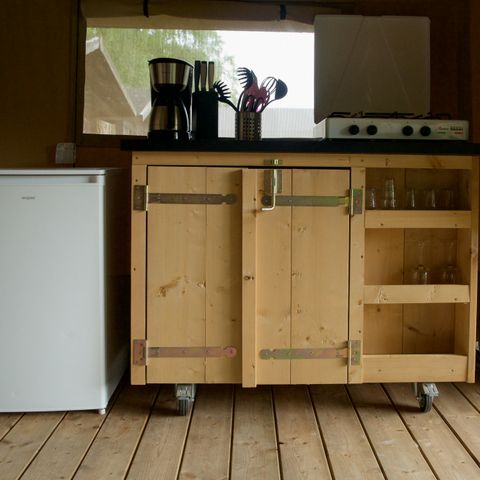 Safaritent 6 personen - Mini Camping Drentse Monden - Safaritent 6 personen