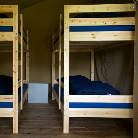 Safaritent 6 personen - Mini Camping Drentse Monden - Safaritent 6 personen