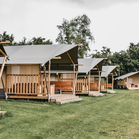 Safaritent 6 personen - Incl. toilet