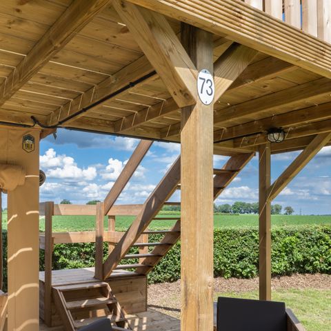 Safaritent 2 personen - incl. sanitair