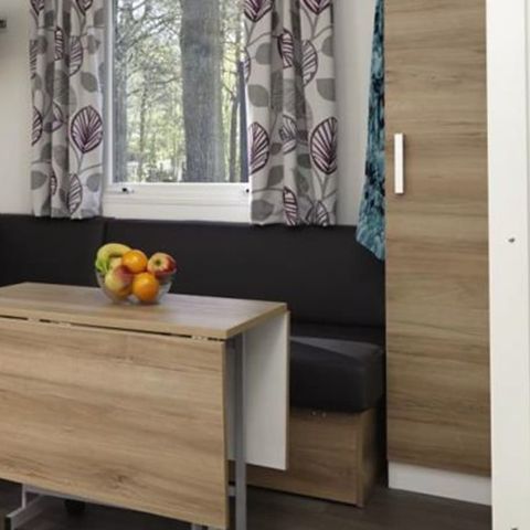 Stacaravan 4 personen - Mobile-home | Premium | 2 slaapkamers | 4 pers. | Verhoogd terras | Air-con.