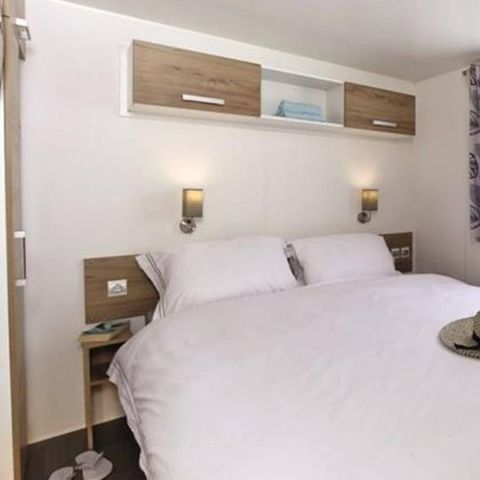 Stacaravan 4 personen - Premium | 2 slaapkamers | 4 pers. | Terras Lounge | Airconditioning