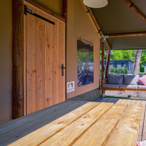 Safaritent 6 personen - incl. sanitair