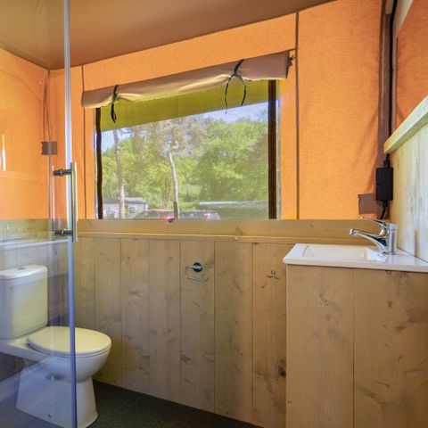 Safaritent 7 personen - incl. sanitair