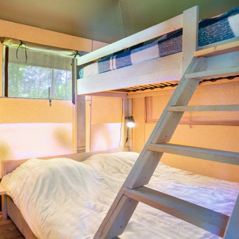 Safaritent 7 personen - incl. sanitair