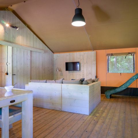 Safaritent 7 personen - incl sanitair