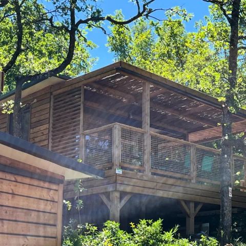 Stacaravan 5 personen - Cottage Séouvo 3 Kamers 5 Personen Airconditioning + TV + Jacuzzi