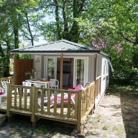 Stacaravan 5 personen - Huisje Provence