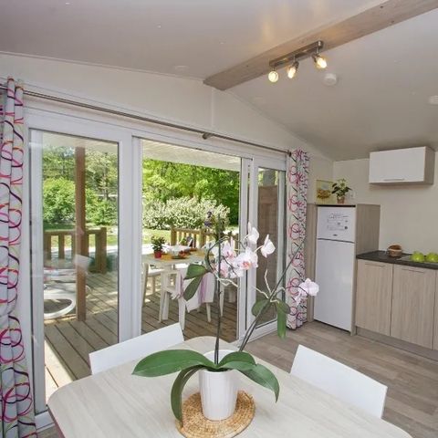 Stacaravan 5 personen - Huisje Provence