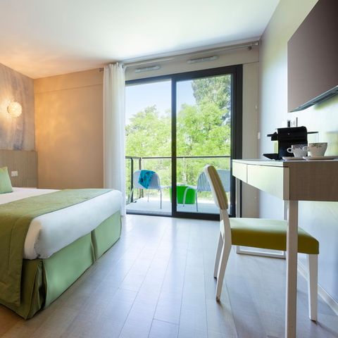 Hotelkamer 2 personen - Deluxe Tweepersoonskamer - Uitzicht op Sorgue