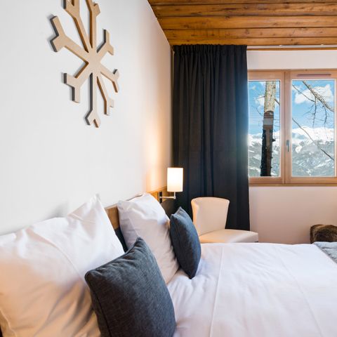 Hotelkamer 4 personen - Classic Familiekamer - Uitzicht op het Dorp