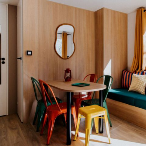 Stacaravan 5 personen - Comfort - 2 slaapkamers