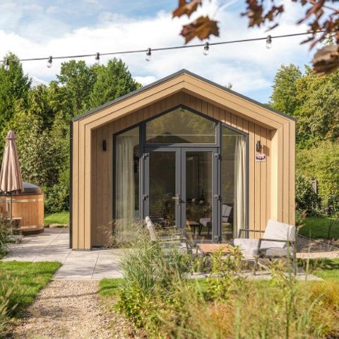 Lodge 4 personen - Tiny met hottub  | 2 + 2 personen